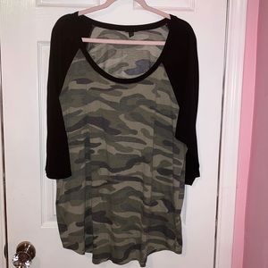 Torrid Camo Top